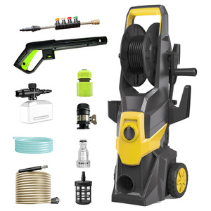 Hidrolavadora Portátil de Alta Presión de 220V para el Hogar, Máquina de Lavado de Autos, Potente Máquina de Limpieza - Product Image 4