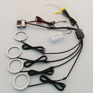 Nuovo anello <span class=keywords><strong>LED</strong></span> angel eyes ad alta luminosità 95mm Angel eyes halo per HID <span class=keywords><strong>LED</strong></span> milky cover - Product Image 4