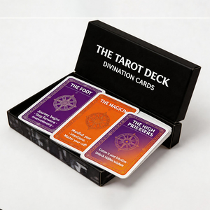 Juego de Cartas del Tarot con Diseño Personalizado OEM ODM, 78 Cartas Ilustradas con Libro de Instrucciones y Caja de Empaque Personalizada - Product Image 2