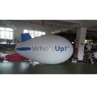Zeppelin gonflable fait sur commande d'hélium d'impression de logo de ballon de BOYI