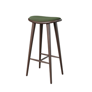 <span class=keywords><strong>Tabouret</strong></span> de <span class=keywords><strong>bar</strong></span> moderne en bois pour îlot de <span class=keywords><strong>cuisine</strong></span>, <span class=keywords><strong>tabouret</strong></span> de <span class=keywords><strong>bar</strong></span> en bois massif avec coussin en tissu, chaise de comptoir sans dossier de style nordique - Product Image 3