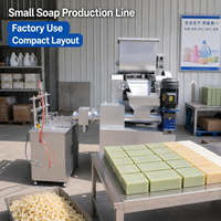 Machine d'extrusion de savon à petite échelle DDCT-100, conception compacte pour les tests d'échantillons, formes de savon personnalisables