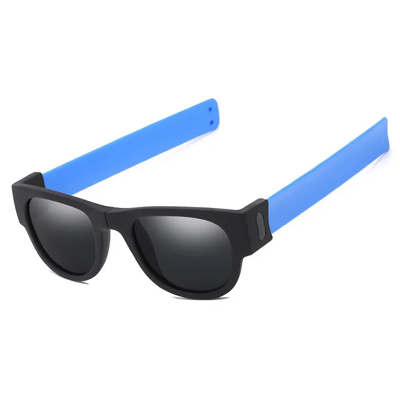 Sıcak satış fabrika özel katlanır papa gözlük katlanabilir güneş gözlüğü shades güneş gözlüğü erkek ile nehir uv400 cat.3 lens