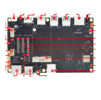 Carte de développement Rockchip RK3568 Collection Wildfire LubanCat 2 Ordinateur embarqué RP-BOX-RK3568 IA de Chine 85437099