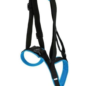 Harnais de soutien pour pattes arrière de chien, avec bouton solide, sangle de levage réglable, poignée, en polyester bleu, aide à la mobilité pour chiens âgés, handicapés, de grande taille - Product Image 6