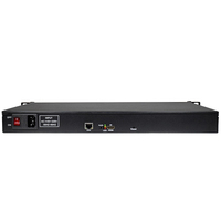 Codificador de Transmisión IPTV 1U Rack H.264 H.265 Compatible con SRT RTSP RTMP UDP VIF HLS, Equipo de Radiodifusión de TV