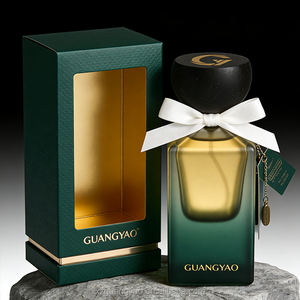 Bottiglia di Profumo in Vetro di Lusso Personalizzata con Logo, Flacone Vuoto Satinato Nero da 30 <span class=keywords><strong>ml</strong></span> <span class=keywords><strong>50</strong></span> <span class=keywords><strong>ml</strong></span> con Confezione Regalo per Packaging Cosmetico - Product Image 6