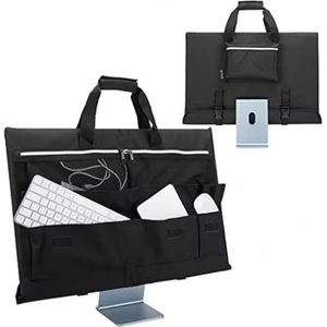 Échantillon gratuit : Sacoche d'ordinateur portable noire imperméable pour affaires, sacoche messager pour ordinateur portable, housse de protection pour ordinateur portable, sac cadeau - Product Image 1