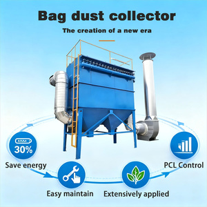 Colector de polvo ถุงทำความสะอาดอุตสาหกรรมพัลส์เจ็ทตัวกรองฝุ่นสำหรับอุตสาหกรรมปูนซีเมนต์ควบคุมฝุ่น - Product Image 4