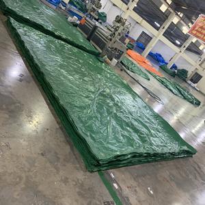 Bâche en PE VERT Haute Résistance Grande Capacité Couleurs Personnalisées Tailles Personnalisées Imperméable Revêtement Extérieur - Product Image 4
