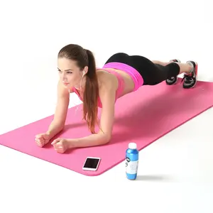 8-20mm Custom Thick NBR Foam Fitness & Exercise Yoga Mat with Carrier Strap Eco Friendly Yoga Mat