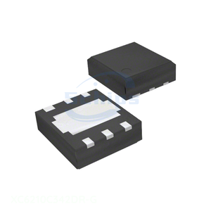 Composant électronique IC REG LINEAR 3, canal 6 WFDFN, pad exposé XC6210C342DR-G, gestion de l'alimentation (PMIC), service BOM, fabricant - Product Image 1