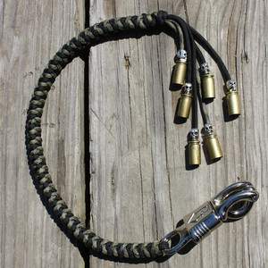 Fantastischer 18/34 Zoll Reitgerte aus flexiblem Paracord mit Schnappverschluss und Streifen – Motorrad- und Fahrrad-<span class=keywords><strong>Whip</strong></span> für Pferde - Product Image 5