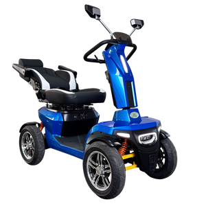 Scooter de 4 Ruedas para Adultos/Ancianos/Personas con Discapacidad, Batería de 70 Ah, Tipo Digital Inteligente, Carga de 150 kg - Product Image 1