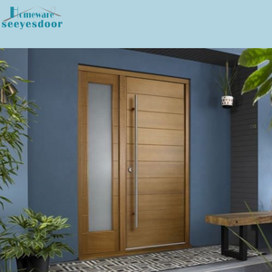 Seeyesdoor-<span class=keywords><strong>puertas</strong></span> <span class=keywords><strong>de</strong></span> madera <span class=keywords><strong>de</strong></span> teca con pivote delantero, gran oferta, <span class=keywords><strong>2023</strong></span> - Product Image 1