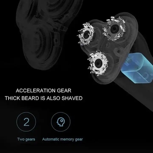 Afeitadora Eléctrica Recargable e Impermeable para Hombre, Maquinilla de Afeitar Facial Inalámbrica para Barba - Product Image 5