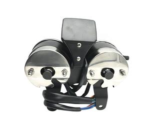 Misuratore del sistema elettrico del motociclo tachimetro nero per contagiri meccanico GN125 con indicatore del carburante elettronico - Product Image 5