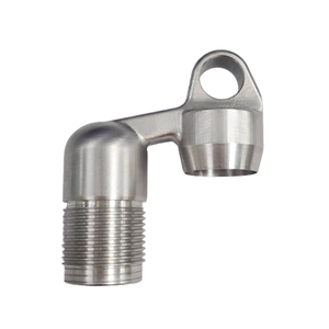 ชิ้นส่วนเครื่องจักรกลสเตนเลสสตีลที่มีความแม่นยำสูงส่วนประกอบจักรยานอะลูมิเนียมอัลลอยด์ CNC กลึงด้วยความแม่นยำสูง - Product Image 1