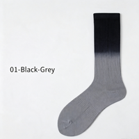 Chaussettes décontractées pour hommes, tendance européenne et américaine, en nylon respirant, tricotées, fines, avec logo, motif amusant et créatif, printemps