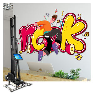 2024新款TPP1000改进型壁画室内装饰双打印头绘画白色墨水打印机激光瞄准 - Product Image 1