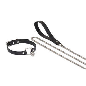 Collar <span class=keywords><strong>de</strong></span> Cuero Punk Sexy y Creativo para Fiestas, Gargantilla con Diseño <span class=keywords><strong>de</strong></span> Gato Zorro, Herramienta <span class=keywords><strong>de</strong></span> <span class=keywords><strong>Castigo</strong></span> para Mujeres, Juguete Sexual con Campana - Product Image 1