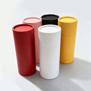 Factory Custom Cylinder Paper <b>Box</b> Glitter Finish Eco-Friendly Rigid Cardboard Packaging for <b>Makeup</b> Brush Containers Fast - Product Image 2
