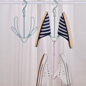 Shoe Drying Rack Double Hook Hanging Storage Holder For Balcony Indoor Outdoor Use - Product Image 3