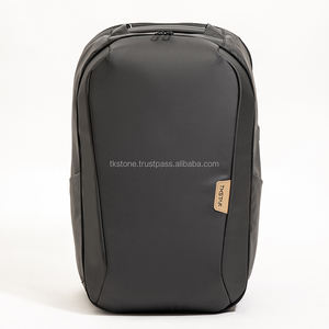 Sac à Dos Unisexe en Cuir Imperméable pour Homme, Confortable, Décontracté, Style Classique, Polyester, Fermeture Éclair, Qualité, Voyage - Product Image 1