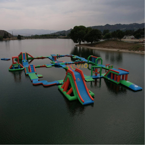 Parc <span class=keywords><strong>aquatique</strong></span> <span class=keywords><strong>aquatique</strong></span> géant commercial <span class=keywords><strong>de</strong></span> mer <span class=keywords><strong>de</strong></span> grand <span class=keywords><strong>jeu</strong></span> pour des parcs aquatiques gonflables d'équipement <span class=keywords><strong>de</strong></span> glissière flottante d'enfant et d'adulte - Product Image 4