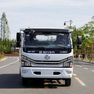 Camion de dépannage à plateau plat Dongfeng 4x2 5 tonnes 6 tonnes, camion de récupération routière 5t avec élévateur sous châssis - Product Image 5