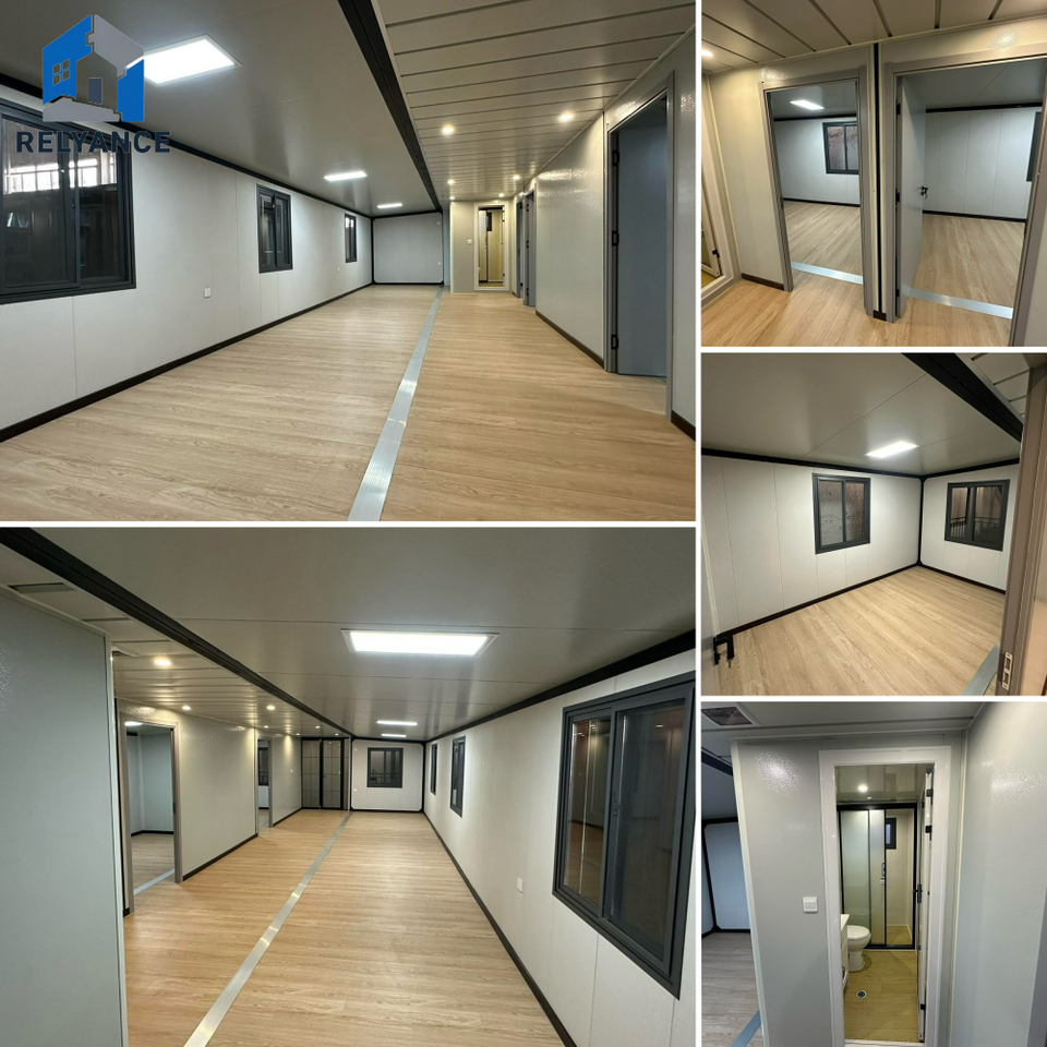 20ft Expandable Prefab Container House Two Bedroom With Bathroom ...