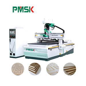 Wood ATC CNC Router 1325 3 Axis NC Studio Gear Motor Nesting Woodworking Cutting Machine With Cabinets Doors Furniture