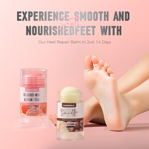 Crème Réparatrice Talons Fissurés Soins des Pieds Crème Hydratante pour les Pieds Baume Anti-Fissures pour les Talons Secs et Craquelés - Product Image 5
