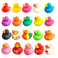 Assortiment de canards créatifs en caoutchouc pour enfants, jouets pour piscine et baignoire, activités d'été pour la plage et la piscine