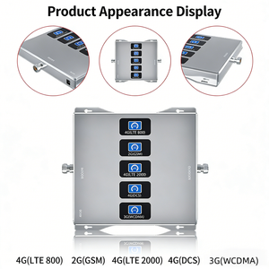 Amplificador de Señal Móvil de 5 Bandas 2G 3G 4G LTE, Repetidor de Señal Celular para el Hogar con Antena - Product Image 2