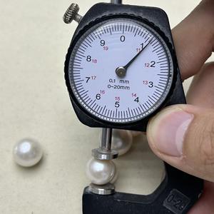 Perlas de Agua Dulce Naturales de Zhuji, Edison, 11-12 mm, Redondas Básicas con Luz Intensa, Color Casi Impecable para Combinación con Perlas Sueltas - Product Image 3