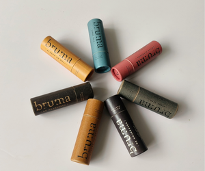 Tube en papier kraft brun compostable, impression personnalisée sur la surface, pour les fournitures de cosmétiques solides artisanaux - Product Image 2