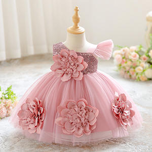 Niña Nueva flor Vestido de princesa con mangas voladoras Tutu Short R <span class=keywords><strong>Piano</strong></span> Performance Vestido de <span class=keywords><strong>Ballet</strong></span> <span class=keywords><strong>para</strong></span> niñas - Product Image 1