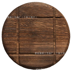 Tapete aislante térmico de madera, redondo y grueso, para uso doméstico - Product Image 5