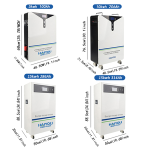 Batterie de stockage d'énergie solaire intelligente à haute compatibilité, grande capacité 15 kWh 51,2 V 314 Ah, pour la sauvegarde - Product Image 4