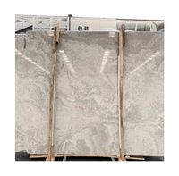 Newstar – panneau de terrasse en marbre naturel gris, décoration d'intérieur et d'extérieur