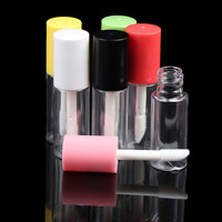 Tubes de brillant à lèvres 3ml, emballage mignon pour brillant à lèvres, boîte d'emballage pour tubes de brillant à lèvres, applicateur pinceau pour brillant à lèvres, tube de brillant à lèvres