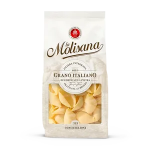 Molisana Pasta No. 313 Durum <b>Wheat</b> Jumbo Shells Unrefined 500g Bag 12pcs - Product Image 1