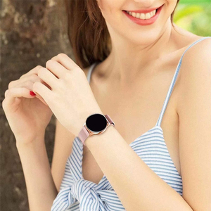 Bandas de lujo Milanese de acero inoxidable para <span class=keywords><strong>Samsung</strong></span> Galaxy Watch Mujeres Hombres <span class=keywords><strong>Fit</strong></span> 3 Bandas - Product Image 4
