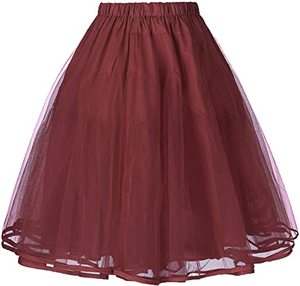 <span class=keywords><strong>Sottogonna</strong></span> da Donna Stile Anni '50, Tutu Natalizio a 3 Strati - Product Image 4