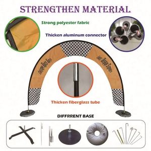 Arche gonflable coupe-vent, imperméable et durable pour événements sportifs - Product Image 4