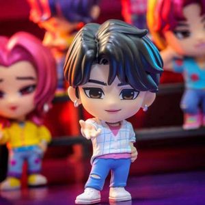 Set di 8 Figurine COSBI K POP Demon Hunters, Scatola Misteriosa, Miniature <span class=keywords><strong>Anime</strong></span> Carine, Ornamenti da Scrivania, Regalo per Bambini - Product Image 4