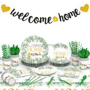Joy - Fournitures de fête de style moderne en gros - Assiettes en papier, gobelets, serviettes, décorations en feuilles d'eucalyptus - Product Image 6