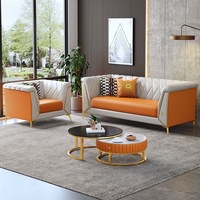Modernes Leder Chesterfield Ecksofa Königlicher Luxus 1+2+3-Sitzer Verstellbar Kostengünstiges Wohnzimmer-Möbel für Innenräume