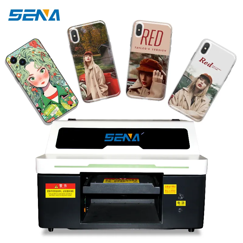 CMYKW multicolor business uv flatbed printing machine factory price flatbed uv printer passport wallet album candle pvc card